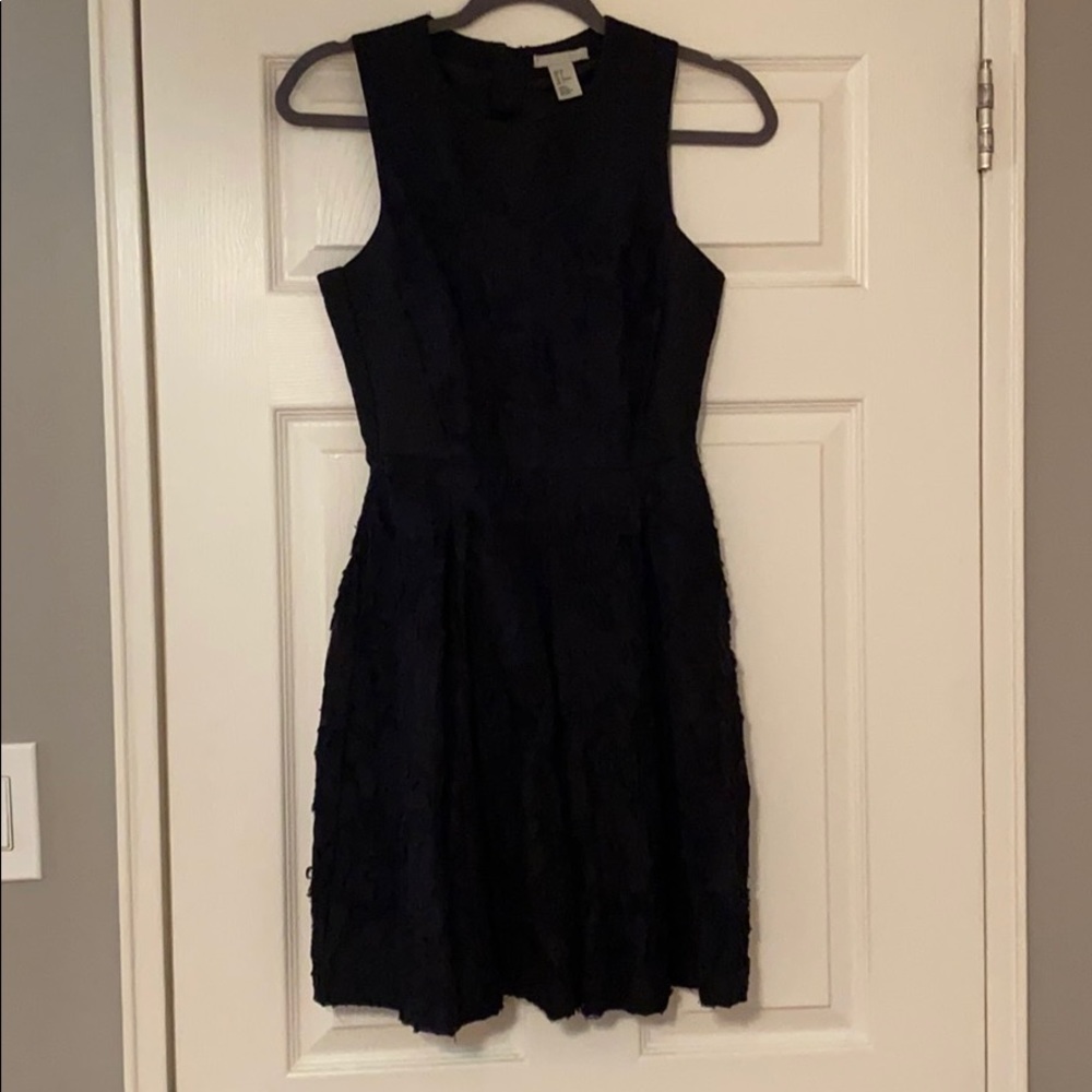 Beautiful black floral design dress